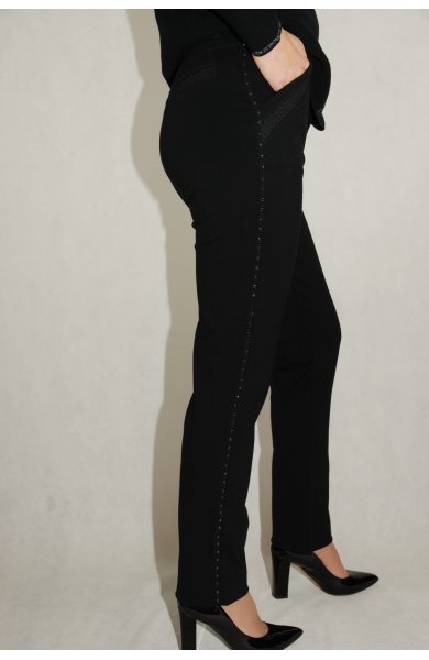 Czarne spodnie damskie Lisa - Neo Classic, Dobra Cena