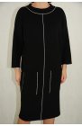 Ancora Collection - czarna, wełniana sukienka Alisa