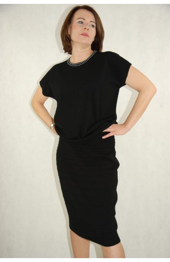 Ancora Collection - spódnica Marietta, kolor czarny