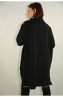 LaLeLi - czarna, dresowa bluza damska Plus Size
