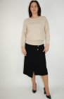 Ancora Collection - czarna  spódnica Saltaria