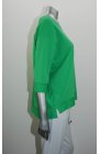 Ciocco - bawełniana bluza sportowa z serduszkiem w kolorze soczystej zieleni