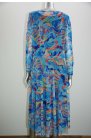 Damana - niebieska sukienka tiulowa w dużych rozmiarach